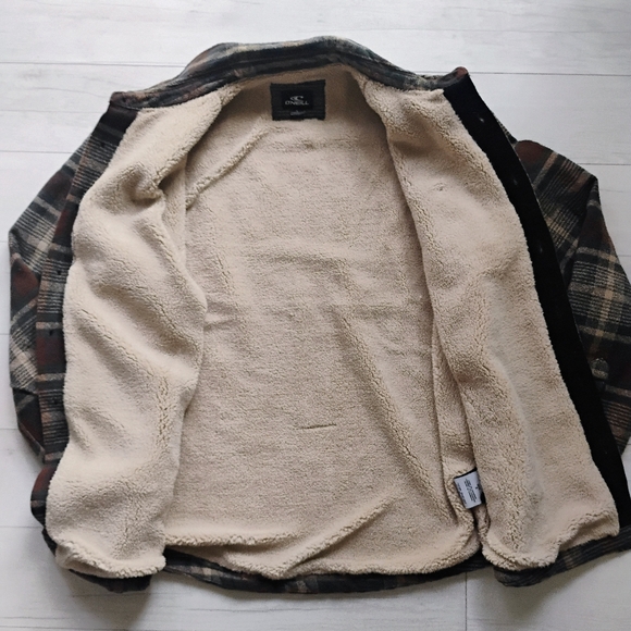 O'Neill NEW Eugene Sherpa Lined Jacket - Picture 5 of 9